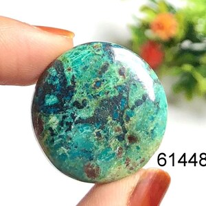 Chrysocolla cabochon, natuurlijke halfedelsteen voor het maken van sieraden, Chrysocolla ambachtelijke sieraden voor het maken van ringen en armbanden