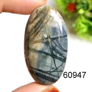 Picasso Jasper Cabochon, pietra preziosa semipreziosa naturale per la creazione di gioielli, uso di pietre preziose sciolte Picasso Jasper per gioielli fatti a mano