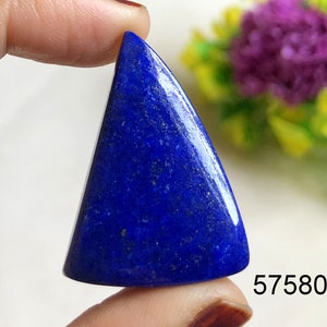 Lapis lazuli cabochon, natuurlijke halfedelsteen voor het maken van sieraden, helende kristallen edelsteenhangers en ringen voor kerstcadeau