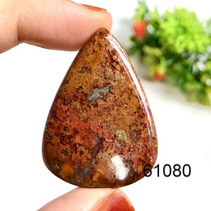 Cabochon marocain en agate couture, pierre semi-précieuse naturelle pour la fabrication de bijoux, bijoux pendentifs en agate couture