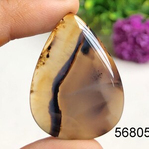 Cabochons en agate du Montana, pierre semi-précieuse naturelle pour bijoux pendentifs, cadeau pendentif cabochons pour elle, bijoux faits main en agate