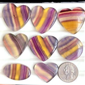 Cabochon en fluorite sélectionné, pierre semi-précieuse naturelle pour la fabrication de bijoux, fil de cristal naturel en fluorite transparent enveloppé LOT-356