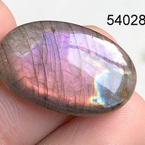 Lila Labradorit Edelstein Cabochons, natürlicher Halbedelstein für die Schmuckherstellung, handgemachter Cabochon, Wire Wrapped Anhänger