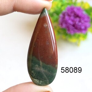 Bloedsteen cabochon, natuurlijke halfedelsteen voor het maken van sieraden, bloedsteen ambachtelijke sieraden, meditatiekristal