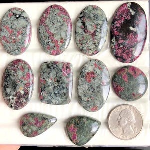 Cabochon edulite sélectionné, pierre semi-précieuse naturelle pour la fabrication de bijoux, pendentifs en pierres précieuses edulite et fabrication de bijoux de style bohème LOT-315