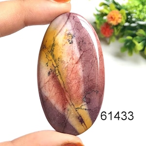 Cabochon en jaspe mookaite, pierre semi-précieuse naturelle pour la fabrication de bijoux, pendentifs bijoux en jaspe mookaite