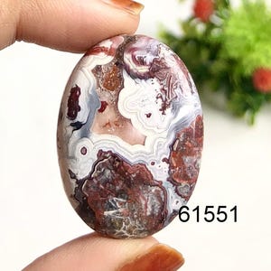 Verrückte Spitze Achat Cabochon, Natürliche Halb Edelstein Für Schmuckherstellung, Spitze Achat Edelstein Schmuck, Wire Wrapping