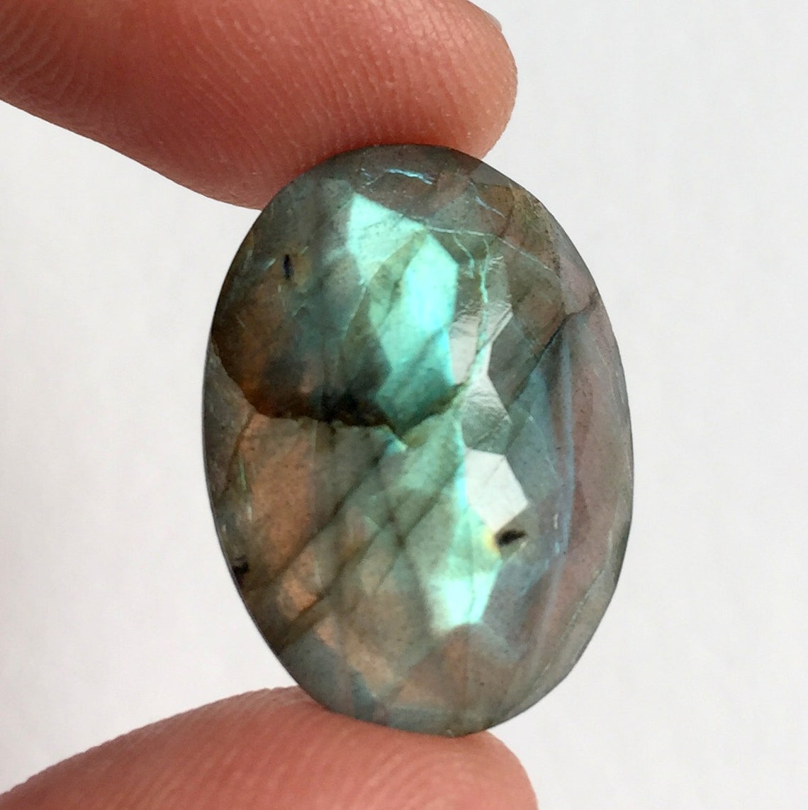 Labradorite Faceted Gemstone Good Quality Labradorite Faceted Etsy