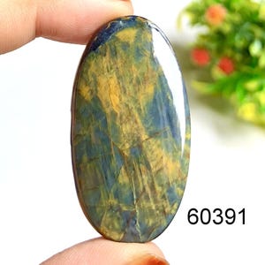 Cabochon nielite piétersite, pierre semi-précieuse naturelle pour la fabrication de bijoux, bijoux pendentif faits main en emballage de fil piétersite