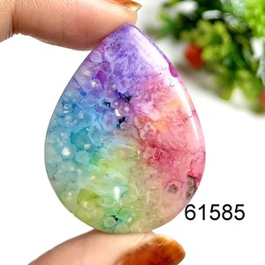 Cabochon de quartz solaire, pierre semi-précieuse naturelle pour la fabrication de bijoux, quartz cristal cicatrisant pour pendentifs de créateurs
