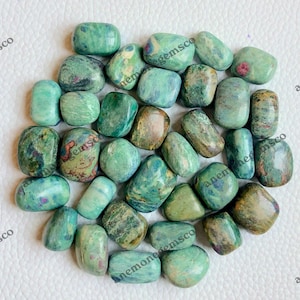 Topkwaliteit Ruby fuchsite Tumble Cabochon Wholesale Lot, Mix vormen en maten ruby fuchsite Cabochon voor sieraden en ambachten maken