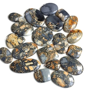 Maligano Jasper Cabochon Groothandel Lot, Mix vormen en maten Maligano Jasper Cabochon voor het maken van sieraden