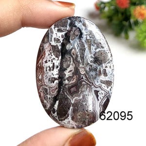 Cabochon en agate, dentelle, utilisation de pierres semi-précieuses naturelles pour la fabrication de bijoux, bijoux en cristal puissant, bijoux avec pendentifs en pierres précieuses