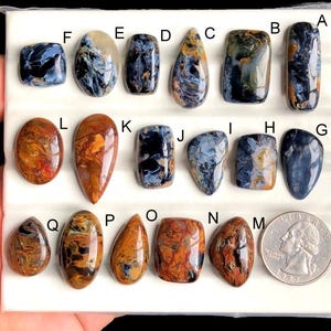 Pietersite Cabochon, Natural Semi Precious Gemstone For Pendants Making, Pietersite Top Quality Gemstone For Designer Pendants LOT-440