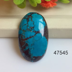 Magnesit Türkis Cabochon AAA + Qualität, natürlicher Halbedelstein für Schmuckherstellung, handgemachter Schmuck, Geschenk für sie