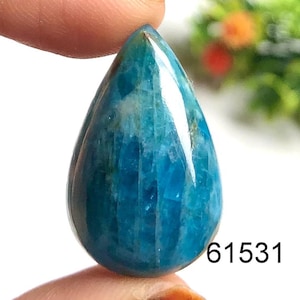 Neon Apatit Cabochon, natürlicher Halbedelstein für Schmuck, Apatit Boho Schmuck, Neon Apatit Anhänger Schmuck Geschenk für sie