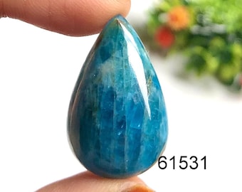 Neon Apatit Cabochon, natürlicher Halbedelstein für Schmuck, Apatit Boho Schmuck, Neon Apatit Anhänger Schmuck Geschenk für sie
