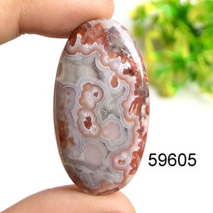 Rosita Jasper Cabochão para pingente, pedras preciosas semipreciosas naturais para joias, peça de declaração boho chique - táxis de pedras preciosas artesanais