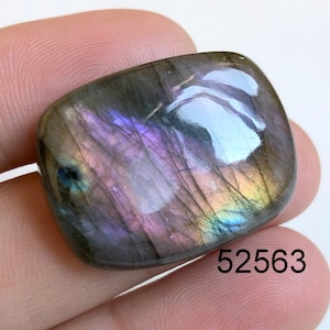 Paarse labradoriet cabochon, natuurlijke paarse labradoriet edelsteen voor sieraden en knutselen DIY Halloween Sale
