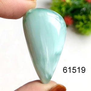 Grüne Hemimorphit Cabochons, natürlicher Halbedelstein für Wire Wrapping handgemachte Anhänger Schmuck AAA + Qualität lose Edelstein