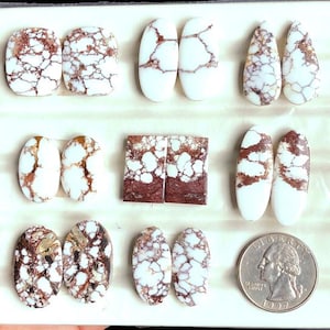Selected Wild Horse Jasper Earring Pairs Gemstone, Natural Semji Precious Gemstone For Jewelry, Jasper Boho Style Pairs Jewelry LOT-510