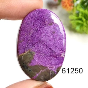 Stichtietcabochon, stichtietedelsteen van fantastische kwaliteit voor het maken van sieraden, met de hand gepolijste cabines, meditatiekristal