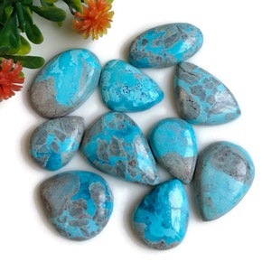 Shattuckit Cabochon, ca.17-23mm Mix Form & Größe 10 Teile viel für Schmuckherstellung, Cabochon Armband, Handwerker Schmuck, Birthstone 57684