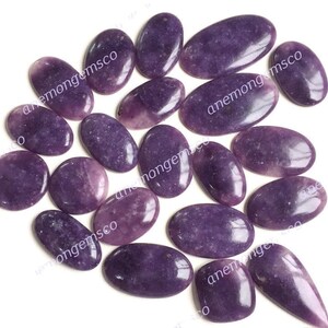 Lepidoliet Freeform Cabochon Groothandel Lot, Mix vormen en maten Lepidoliet Cabochon voor ambachtelijke benodigdheden en sieraden maken