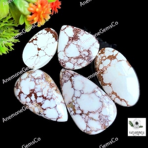 Wildes Pferd Jaspis Cabochon, 24-38 mm Ca. Mix Form & Größe 5 Stück Lot gleichen wie Bild, Jaspis handgemachte Anhänger Schmuck 62419