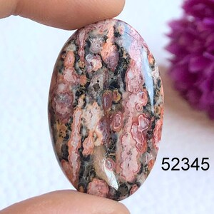 Cabochon en jaspe peau de léopard, Pierre semi-précieuse naturelle pour la fabrication de bijoux, Bijoux faits main, Pierre de guérison