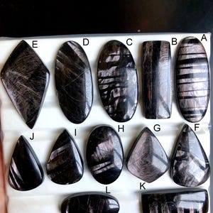 Hypersthene Cabochon, Amazing Quality Hypersthene Gemstone Use For Jewelry Making, Hypersthene Loose Gemstone Jewelry  LOT - 824