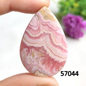Cabujón de piedra preciosa de rodocrosita, piedra preciosa semipreciosa natural para hacer joyas, cabujón hecho a mano, joyería con piedra de nacimiento