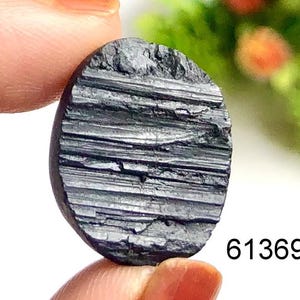 Cabujón druzy de turmalina negra, piedra preciosa druzy de primera calidad para hacer joyas, cabujón hecho a mano, cristal de protección