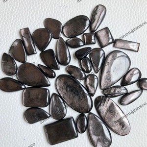 Hypersthene Cabochon Groothandel Lot, Mix vormen en maten Hypersthene Cabochon voor het maken van sieraden