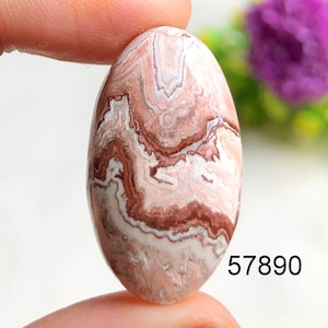 Cabochons en jaspe Rosita, Pierre semi-précieuse naturelle pour la fabrication de bijoux, Bijoux en pierres précieuses et pendentifs de style bohème, Pierres précieuses en vrac