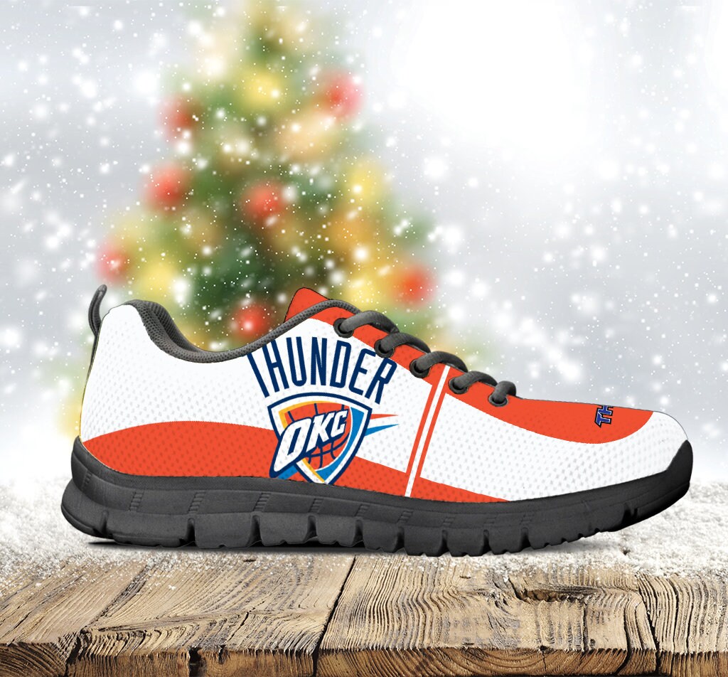 Oklahoma City Thunder Casual Sneaker Thunder Logo Fashion Oklahoma City Thunder Casual Sneaker Thunder Logo Fashion
