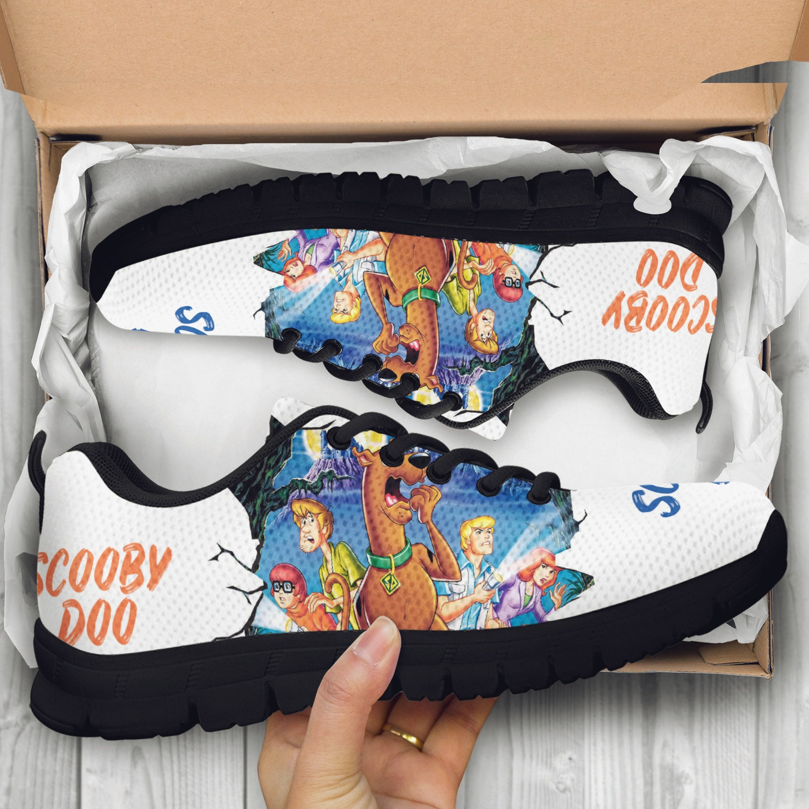 Scooby Doo Casual Sneaker Shaggy Rogers Shoes Daphne Blake Etsy