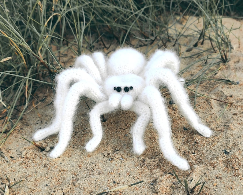 Crochet pattern. Amigurumi Tarantulas. Colored Spiders. DIY crochet tutorial PDF. image 3