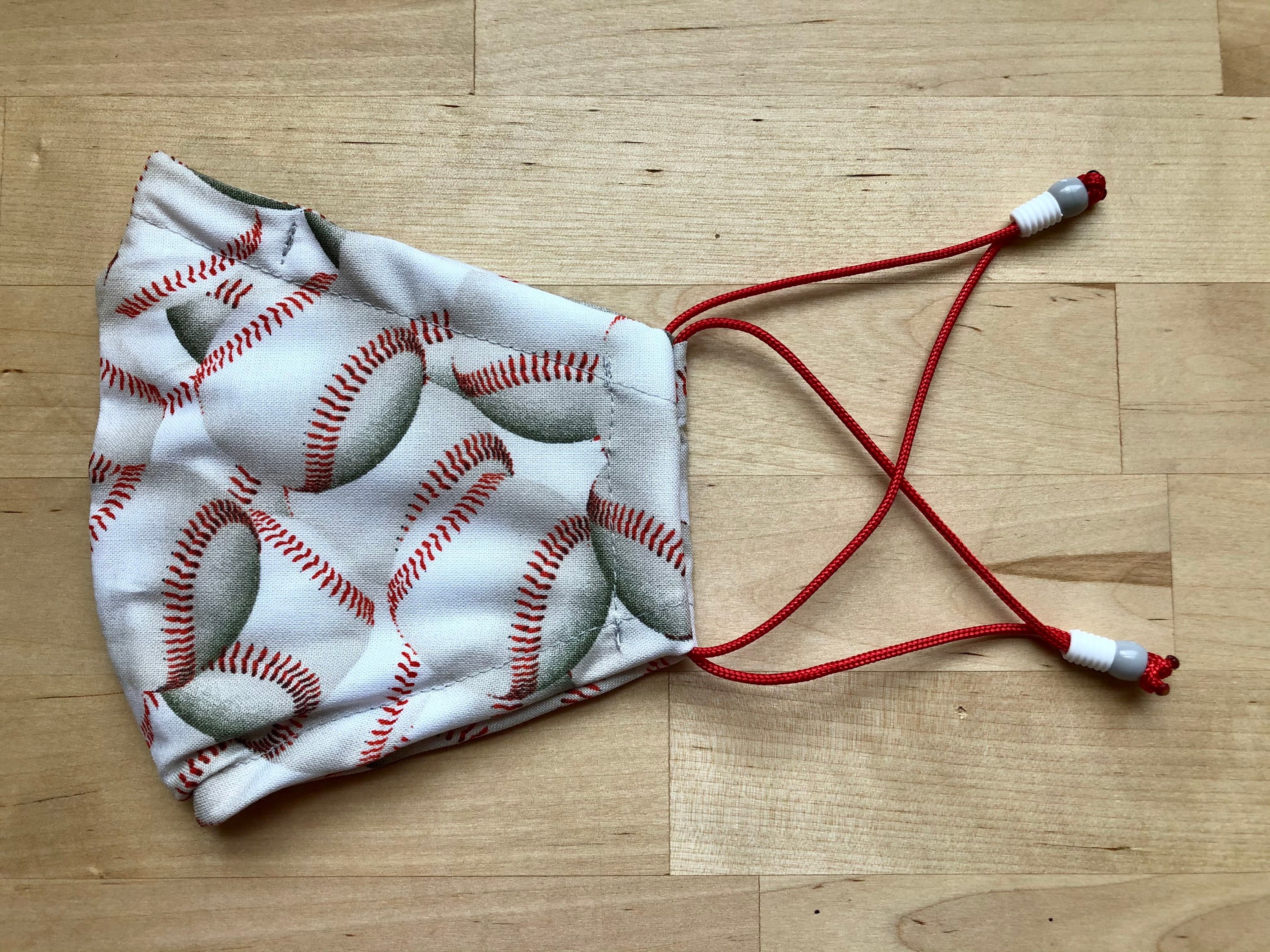 Baseball Fan Face Mask Baseball Player Gift Mask Adjustable Etsy