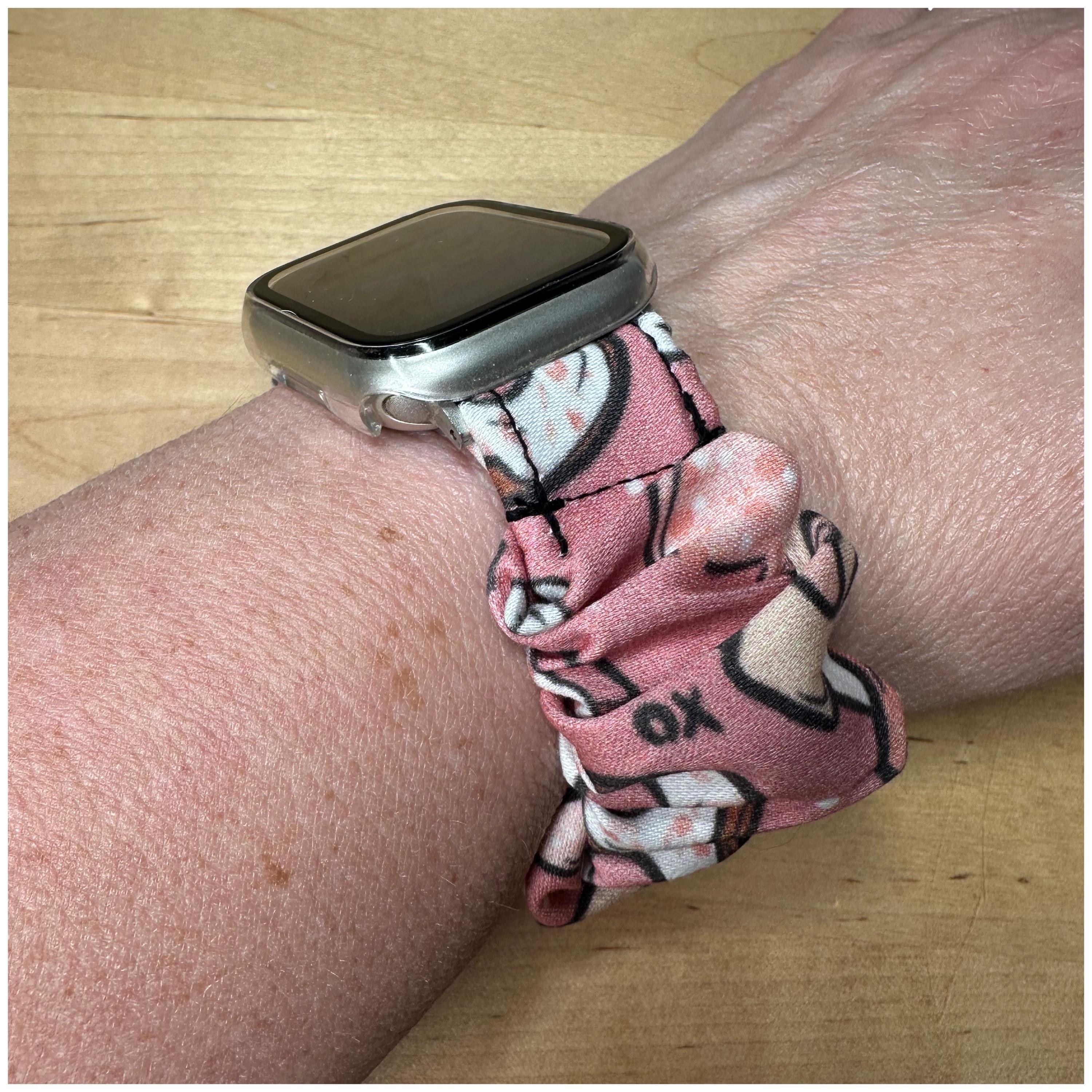 Apple or Garmin Organic Cotton Fabric| Valentines Coffee