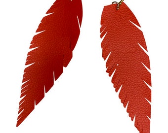 Feather shape Earrings