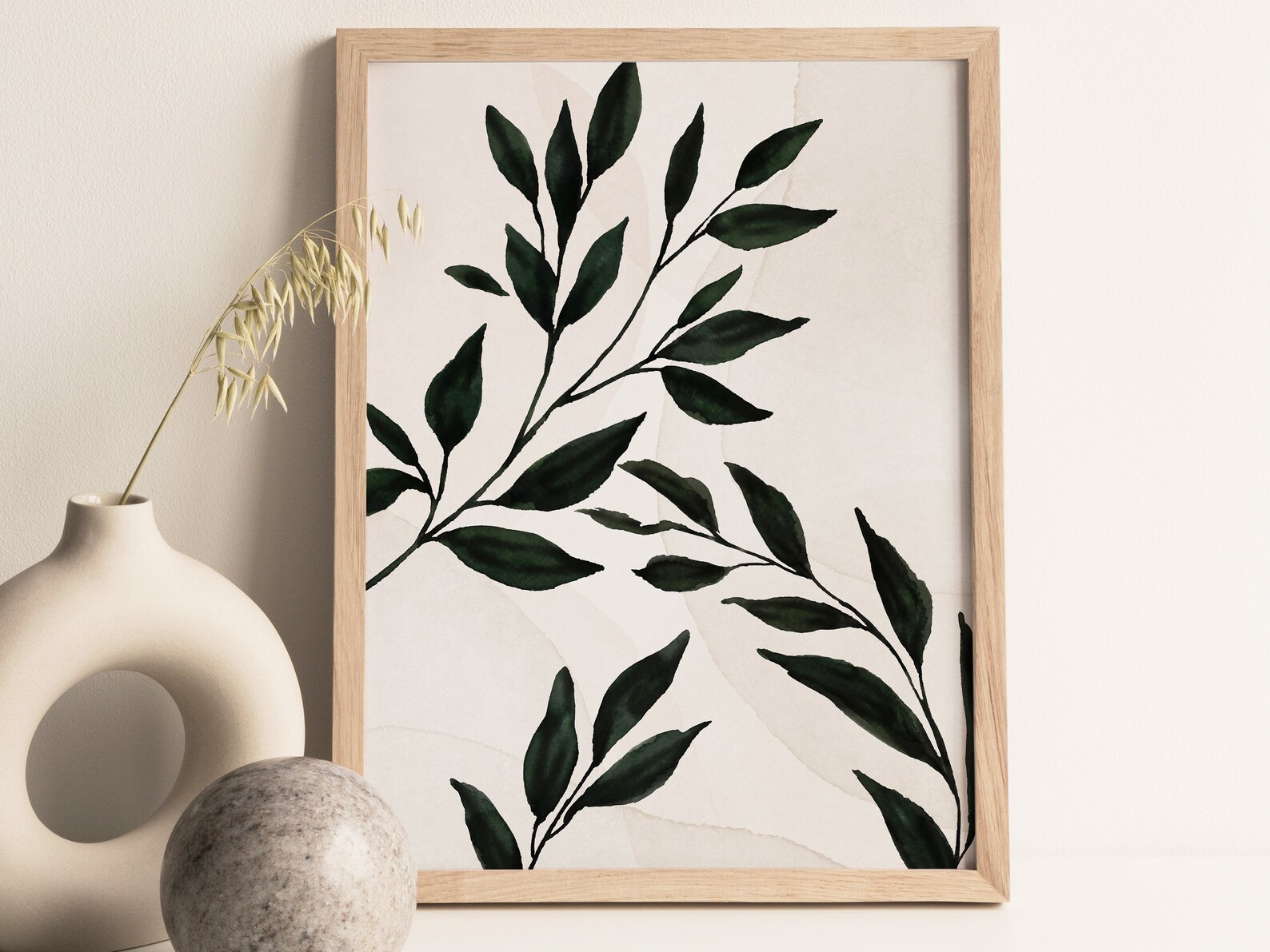 Botanical Printable Wall Art Digital Print Neutral Wall Art ...