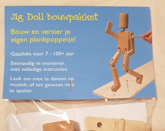 Do It Yourself Jig Doll Kit