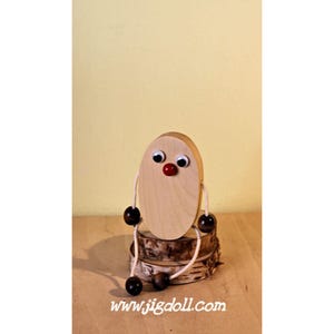 Mr. Potato Man Jig Doll Limberjack Petit Bonhomme Gigueur