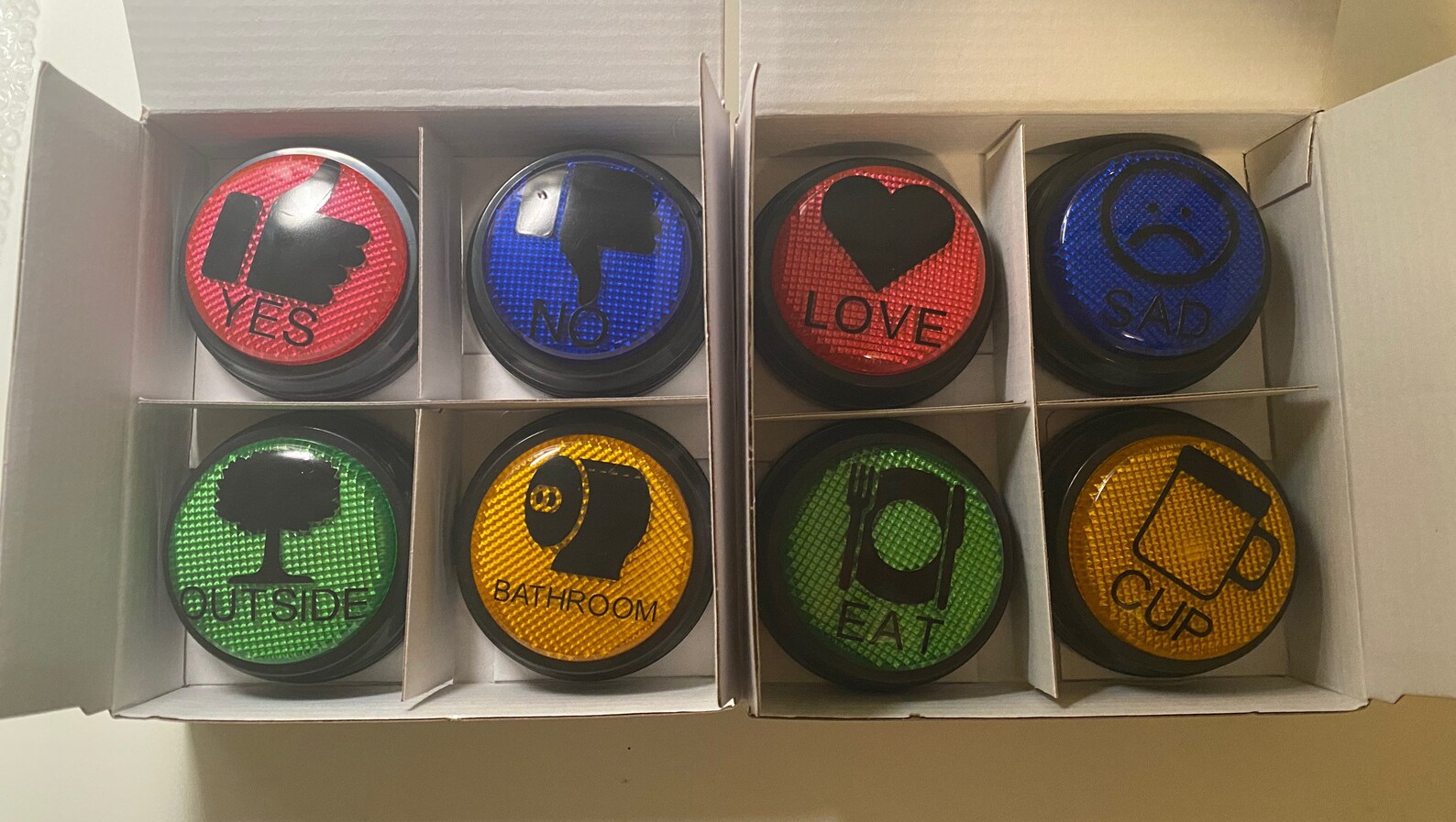 Recordable Speech Communication / Command Buttons for Etsy