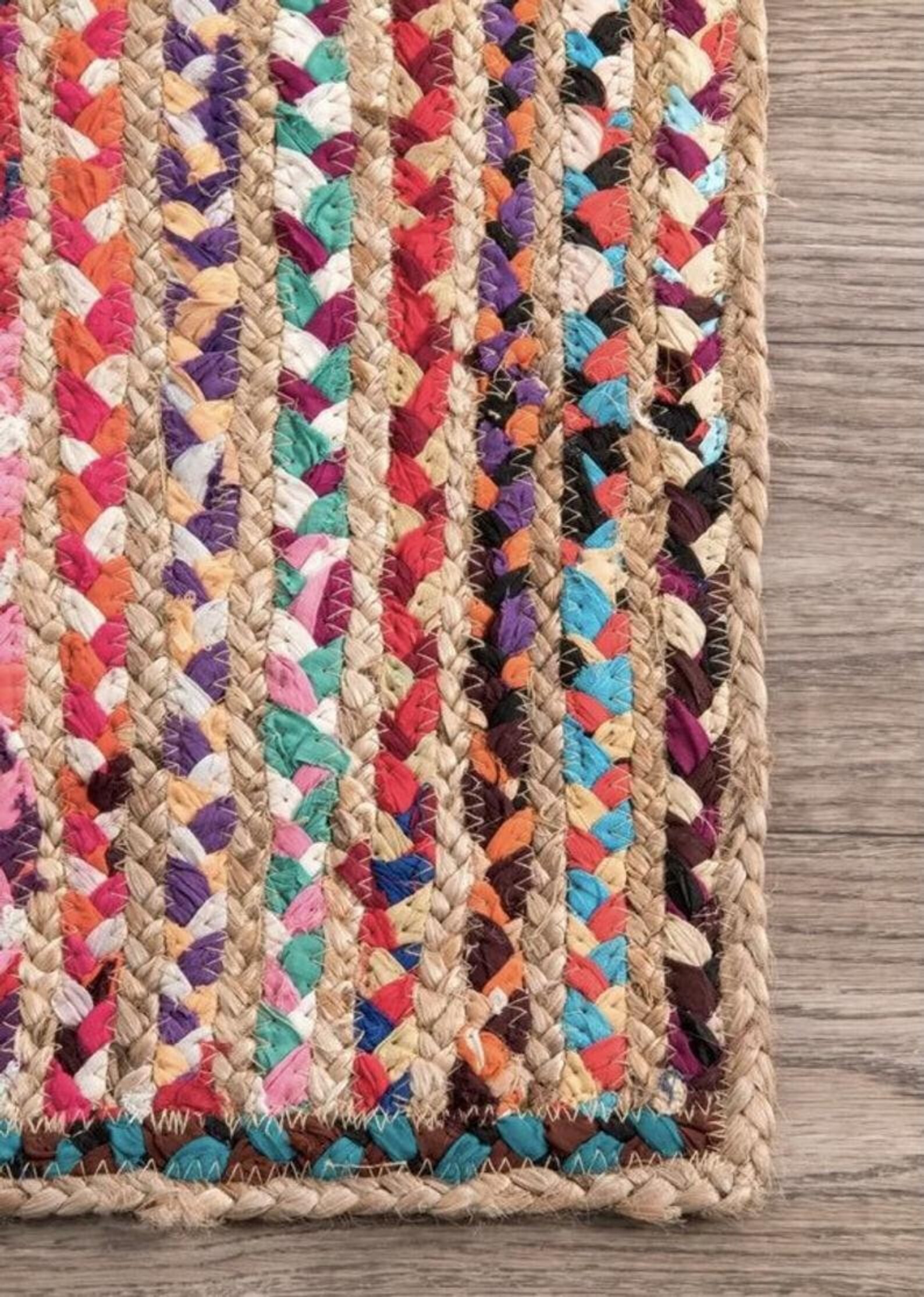 2x8 2x14 2x20 Ft. Cotton Jute Runner Beautiful Runner Etsy