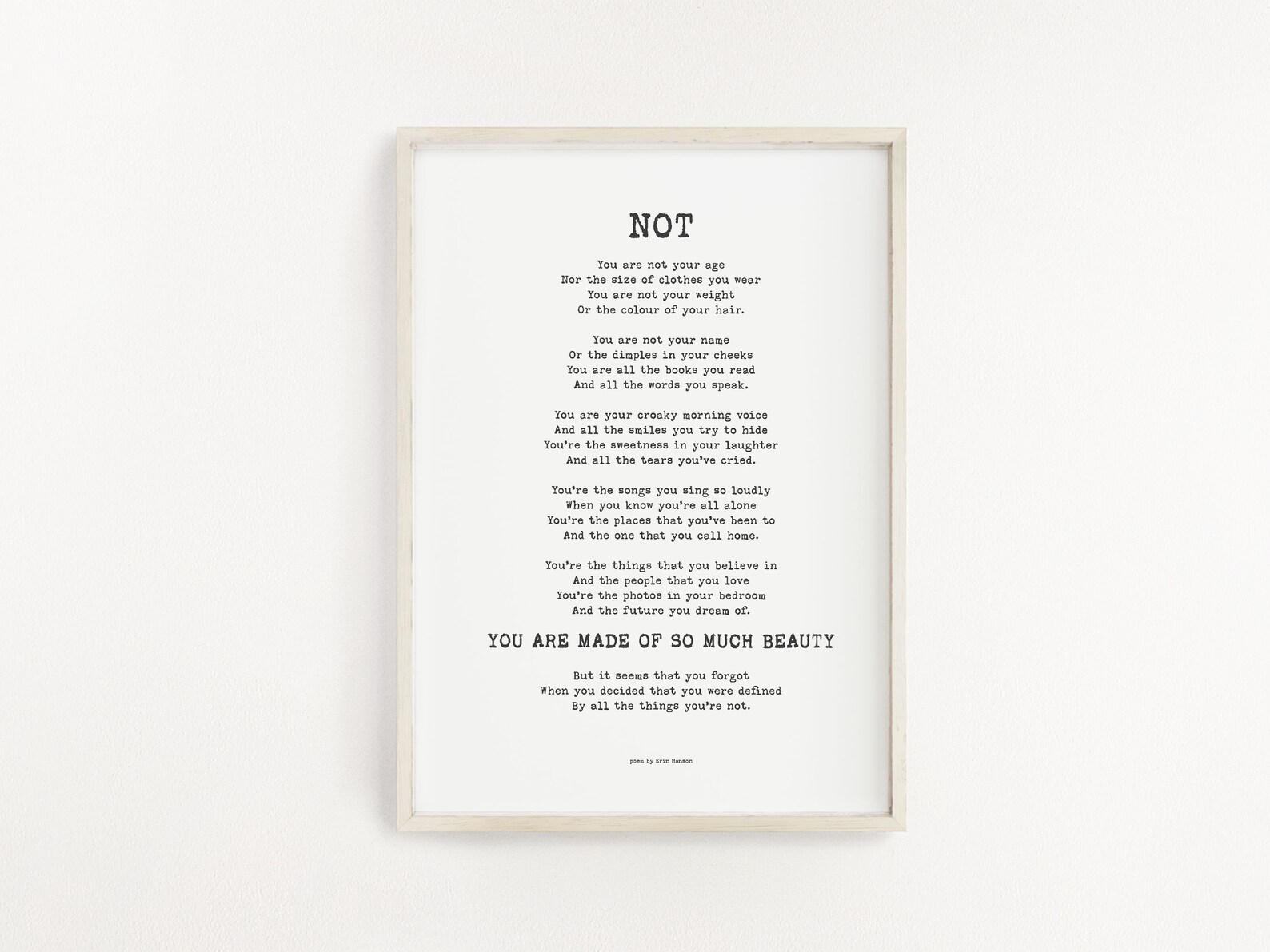 Teen Bedroom Poem Self Love Self Confidence Boost Instant Etsy
