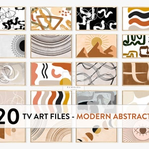 tv art modern abstracts | bundle of 20 | samsung the frame tv | tv artwork | tv art download | tv art collection | contemporary art decor