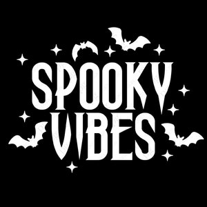 Spooky Vibes Svg Png, Spooky Season Svg, Funny Halloween Svg, Halloween Svg, Halloween Costume Digital Download Sublimation PNG & SVG Cricut