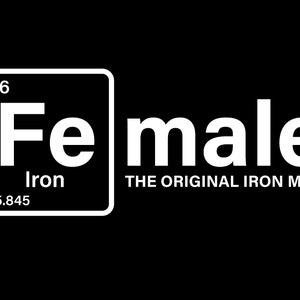 Weibliche The Original Iron Man SVG Png, weibliche Definition, feministische SVG, Frau Up digitaler Download Sublimation PNG & SVG-Datei für Cricut